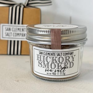 Hickory Smoked Sea Salt