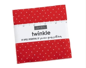 Twinkle Charm Pack, Moda Fabric, 5" Squares