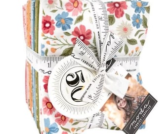 Wild Honey Fat Quarter Bundle by Lella Boutique for Moda Fabric. Quilting Pre-Cuts