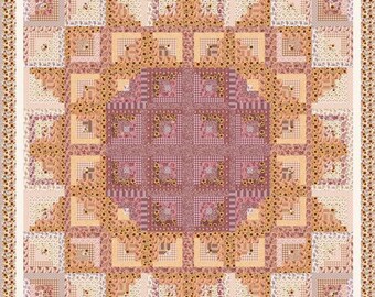 Sonnenblume in der Kabine Quilt Kit, Ernte auf der Prärie von Modern Prairie für Riley Blake Designs, KT-18280, Erscheinungstand: Oktober 2026