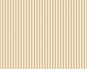 Yellow Ticking, Golden Ticking, Ivy Reese by Deena Rutter for Riley Blake Designs