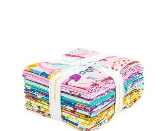 The Genesis of a Journey Fat Quarter Bundle by Genesis Hall for Riley Blake Designs
