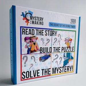 Mystery Puzzle Game - 1000 piece- The Secret Of The Scone Tower