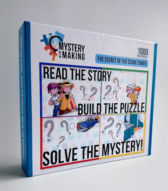 Mystery Puzzle Game - 1000 piece- The Secret Of The Scone Tower