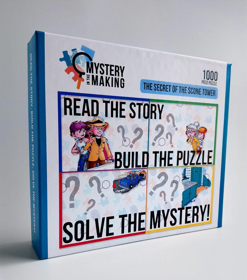 Mystery Jigsaw Puzzle Box front