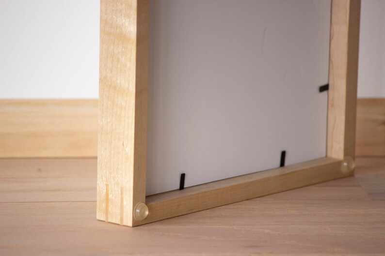 w Mar Resistant Framing Acrylic Maple 12 x 18 Gallery Frame