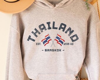 Thailand Hoodie, Thailand Shirt, Thailand tshirt, Thailand Gift, Thailand vacation, Thailand souvenir, Thailand friend gift