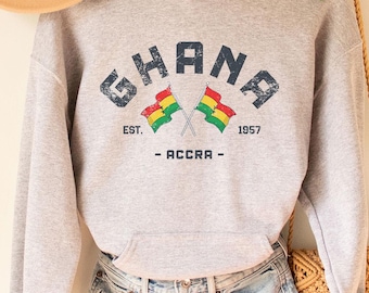 Ghana Hoodie, Ghana Shirt, Ghana tshirt, Ghana Gift, Ghana vacation, Ghana souvenir, Ghana friend gift, Ghana Jersey