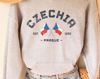 Czechia Hoodie, Czechia Shirt, Czechia tshirt, Czechia Gift, Czechia vacation, Czechia souvenir, Czechia friend gift, Czechia