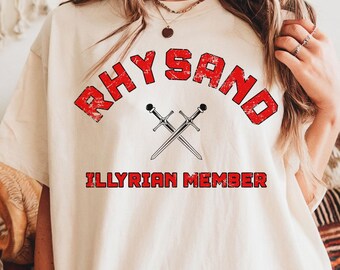 Koszulka Rhysand Comfort Colors, bluza Rhysand ACOTAR, Velaris, High Lord, Azriel Shadowsinger, koszulka Rhysand, Feysand