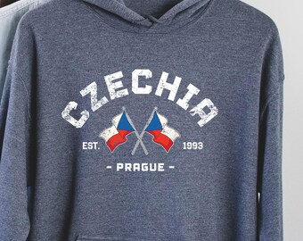 Czechia Hoodie, Czechia Shirt, Czechia tshirt, Czechia Gift, Czechia vacation, Czechia souvenir, Czechia friend gift, Czechia