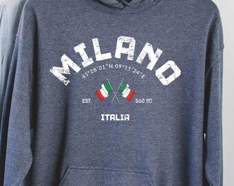 Milano Hoodie, Milano Shirt, Trip to Milano Shirt, Milano Gift, Milano vacation, Milano Travel, Milano matching