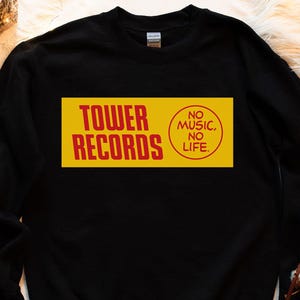 Tower Records T Shirts - Etsy