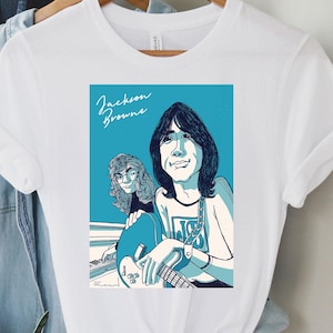 Jackson Browne Tee, Jackson Browne T Shirt Los Angeles California Music Retro Cool