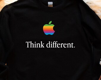 Think Different Apple Computer T-shirt - Etsy Canada