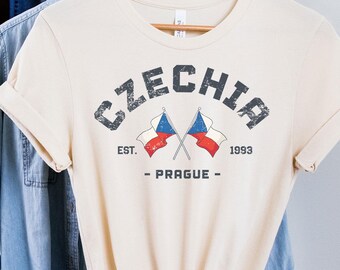Czechia Tee, Czechia Shirt, Czechia tshirt, Czechia Gift, Czechia vacation, Czechia souvenir, Czechia friend gift, Czechia