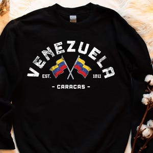 Venezuela Sweatshirt,Venezuela Shirt, Venezuela tshirt, Venezuela Gift, Venezuela vacation, Venezuela souvenir