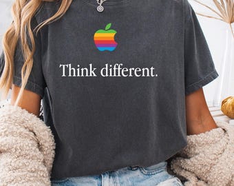 Apple Computer Think Different T-shirt - Think Different Shirt