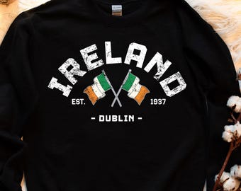 Felpa Irlanda, maglietta Irlanda, maglietta Irlanda, regalo Irlanda, vacanza Irlanda, souvenir Irlanda, regalo amico Irlanda, Irlanda