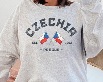 Czechia Sweatshirt, Czechia Shirt, Czechia tshirt, Czechia Gift, Czechia vacation, Czechia souvenir, Czechia friend gift, Czechia