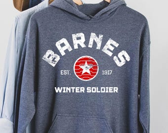 Barnes winter soldier Hoodie, Barnes tshirt, Barnes 1917 Sweatshirt, Bucky Barnes, Winter soldier Sweatshirt, Avengers