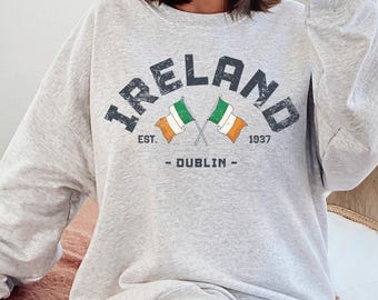 Felpa Irlanda, maglietta Irlanda, maglietta Irlanda, regalo Irlanda, vacanza Irlanda, souvenir Irlanda, regalo amico Irlanda, Irlanda