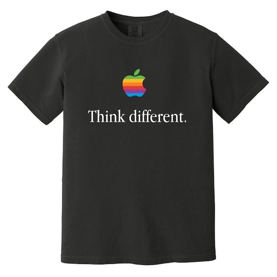 Think Different T-shirt, Apple Think Different T-shirt, 90s Pop