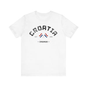 Croatia Tee, Croatia shirt,,Croatia World Cup tshirt,Croatia Tee,Croatia, Croatia Map Shirt, Croatian football fans, Croatia image 3