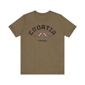 Croatia Tee, Croatia shirt,,Croatia World Cup tshirt,Croatia Tee,Croatia, Croatia Map Shirt, Croatian football fans, Croatia image 4