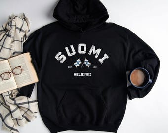 Suomi パーカー、Suomi シャツ、フィンランド T シャツ、フィンランド国旗、フィンランド共和国、フィンランド サッカー シャツ、フィンランド ギフト