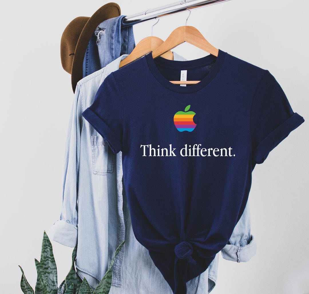 Think Different T-shirt, Apple Think Different T-shirt, 90s Pop