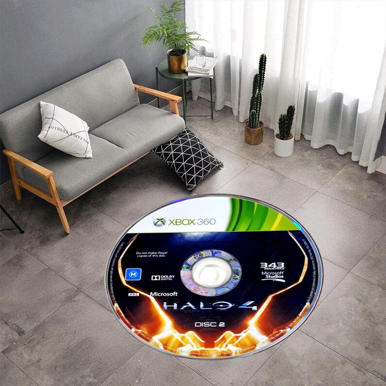 Hl2 Rug Halo 2 CD Rug - Gamer Room Decor - Customizable Rug - Etsy