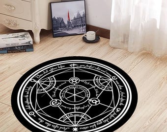 FMA Verwandlungs Kreis Teppich: Anime Manga Neon Teppich