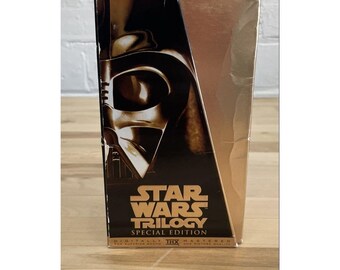 VHS STAR WARS tRILOGY 1997 sPECIAL eDITION, bOX sET 20Th centuryxox video
