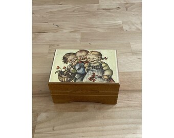 Reuge Wind-Up Swiss Wooden Music Box Lara's Theme Doctor Shivago Vintage