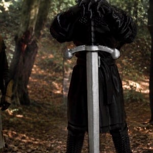 Monty Black knight figure.