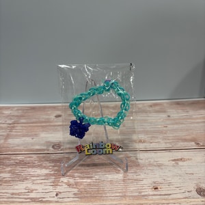 Flower rubber band bracelet