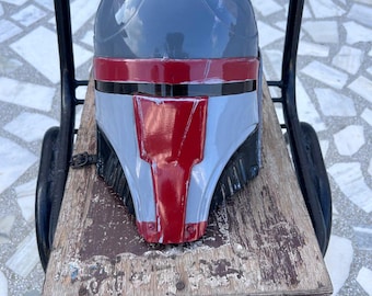 Handgjord Sci Fi-hjälm Filmreplika Cosplay Rekvisita Samlare Display Dekor Gåva