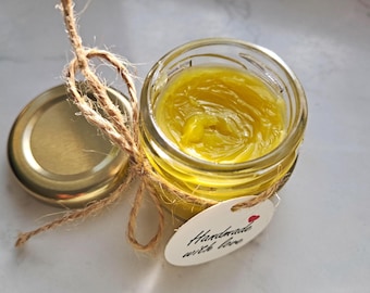 Löwenzahn Balsam, Natürlich & Handgemacht, Löwenzahn Salbe, Kleine Sonne als Geschenk für Naturfreunde, Geschenkidee für Sie,  Pusteblume