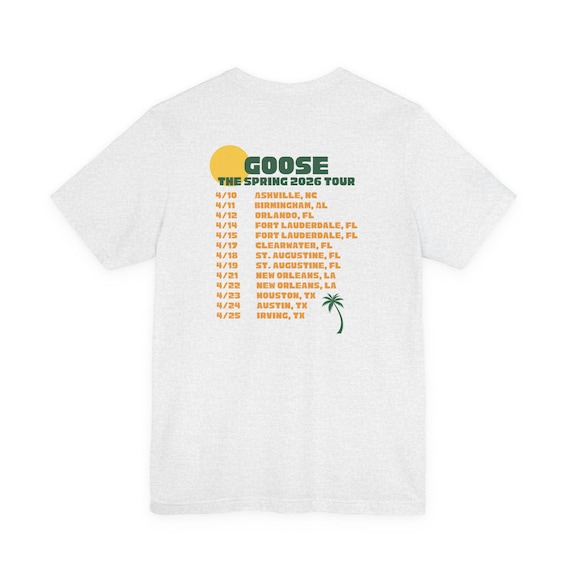 Goose the Band Spring 2026 Tour Florida, NC, Alabama, Louisiana