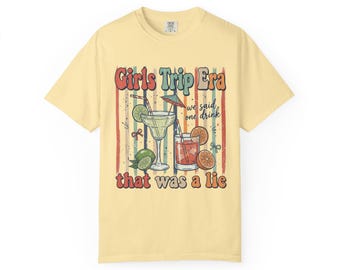 Plus Size Girls Trip Era Shirt, Girls Trip Tank Top, Comfort Colors Shirt