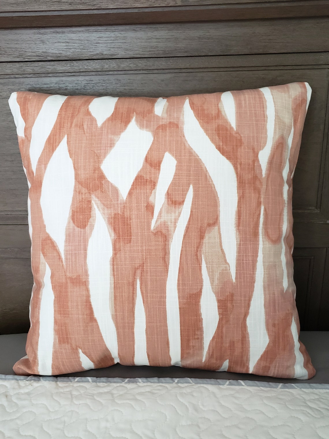Terracotta Pillow COVER Clay Designer Pillow Clay Pillow Etsy