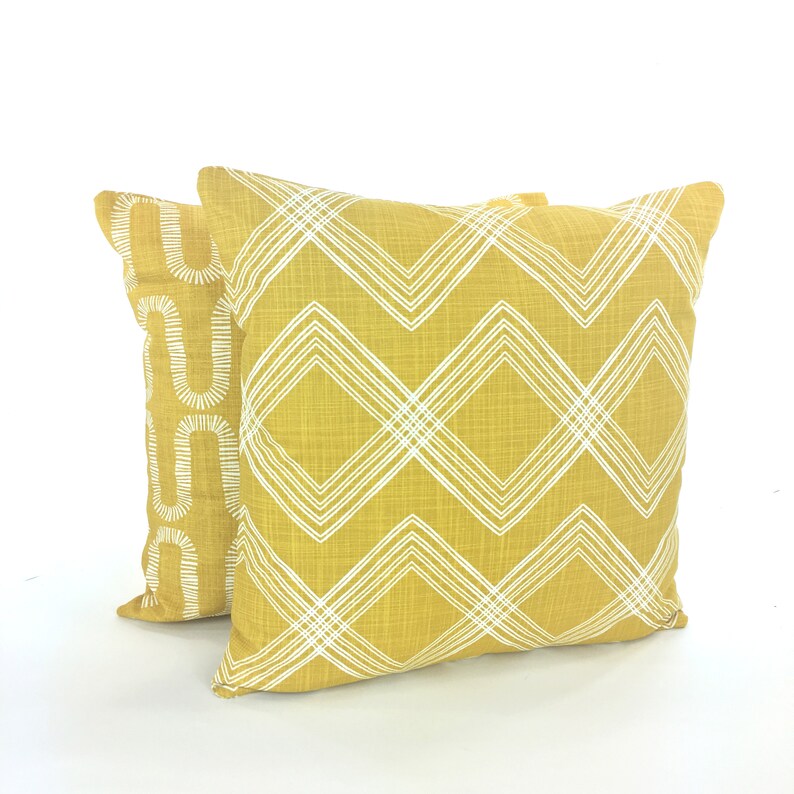 Mustard Yellow Throw Pillow Gold Textured Dot Pillow Cover Etsy