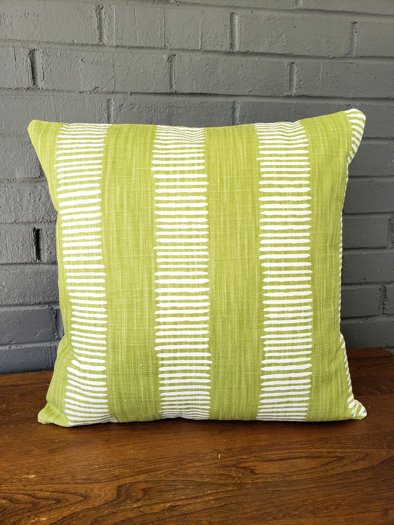 Chartreuse Pillow COVER Lime Green Cushion Pear Linen Throw Etsy