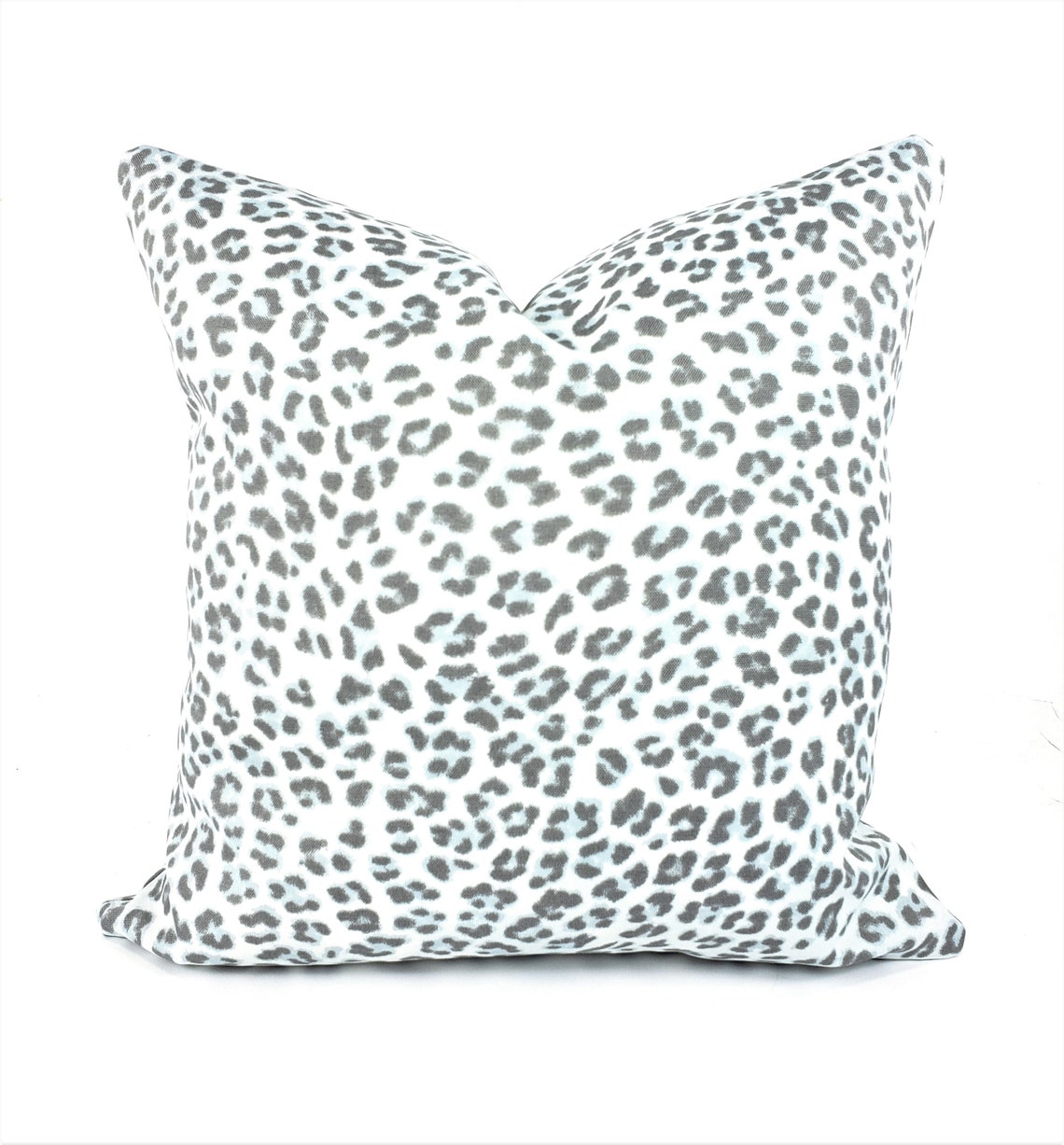 Outdoor Blue Leopard Pillow Throw Pillow COVEROutdoor Beach Etsy