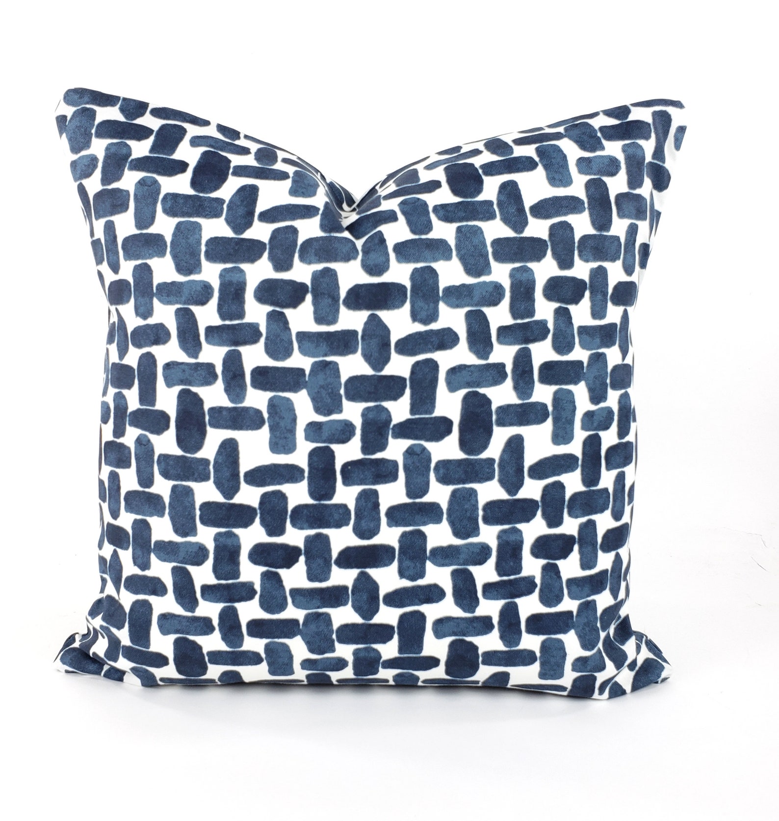 Navy OUTDOOR Pillow COVERS Blue Coordinating Beach Pillows - Etsy