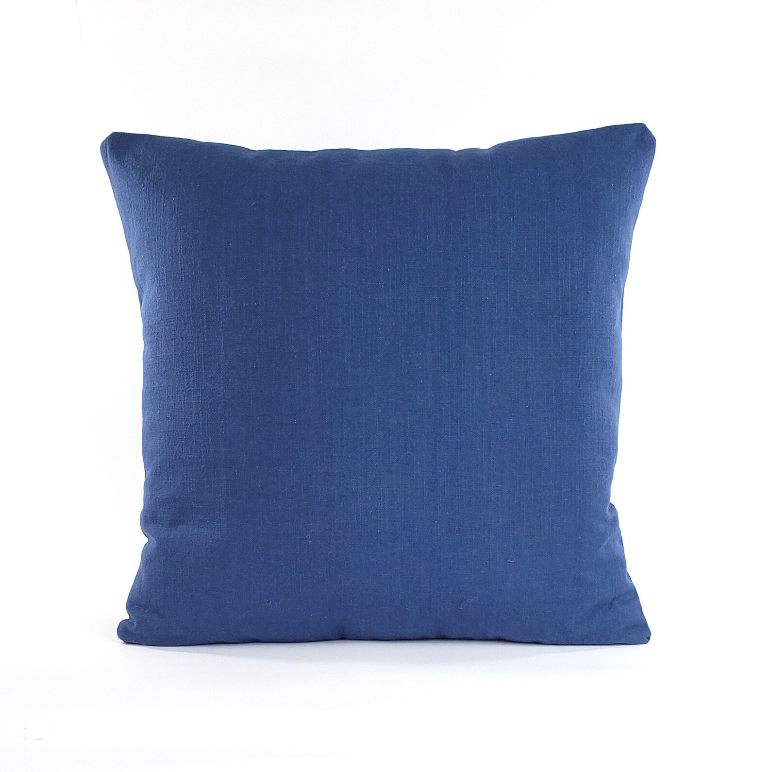 Navy Blue Throw Pillow Covers Blue Decorative Cushion Accent Etsy