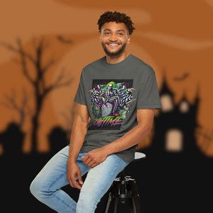 Beetlejuice T-Shirt: Unisex Halloween Graphic Tee, Retro Movie Apparel