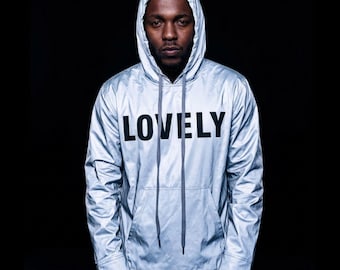 Kendrick Lamar Inspired Silver Hoodie – Relaxed Fit Silver Pullover Jumper