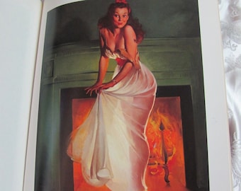 Elvgren "Sheer Delight" Circa 1953 Pin Up Poster Print Wall Art for Framing 14" x 9.5" - Unframed - Many others in my shop